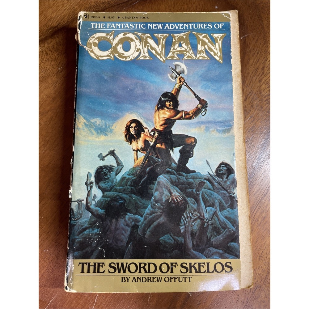 Conan: The Sword of Skelos by Andrew Offutt Bantam Books 1st Ed. May 1979 ✨